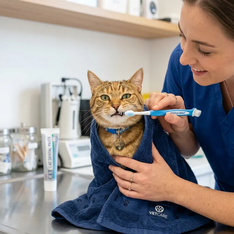 Soins Dentaires pour Chats : Comment brosser leurs dents et prévenir la parodontite